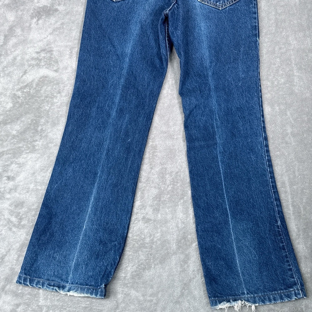 Vintage Levis Jeans Men 36x34 Fits 35x33 Blue Denim 517 Bootcut Made in USA 90s - Picture 3 of 16
